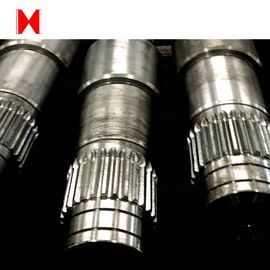 Aluminium CNC Gear 45S 62 Hardness Forging Shaft