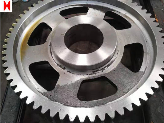 Large Double Cast Iron Straight Girth Steel Spur Gear